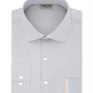 Camisa listrada masculina Kenneth Cole Reaction Slim Fit com botões, cinza, tamanho G