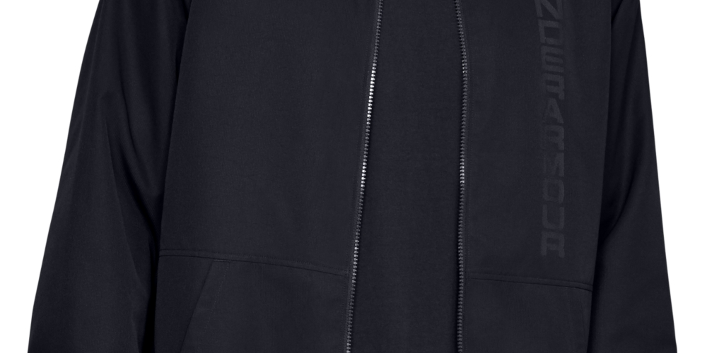 Jaqueta Bomber Leve Masculina Under Armour Activewear Preta Tamanho P