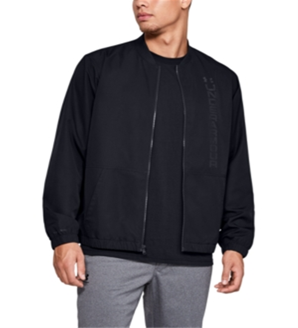 Jaqueta Bomber Leve Masculina Under Armour Activewear Preta Tamanho P
