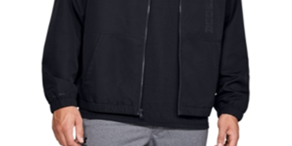 Jaqueta Bomber Leve Masculina Under Armour Activewear Preta Tamanho P