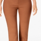 Calça feminina Charter Club Tummy Control, marrom, tamanho 2P