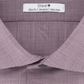Camisa social masculina Calvin Klein Steel Slim Fit, sem passar, com estampa elástica, tamanho 17x32x33, vermelha