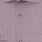 Camisa social masculina Calvin Klein Steel Slim Fit, sem passar, com estampa elástica, tamanho 17x32x33, vermelha