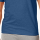 Camiseta masculina Alfani Slub com decote em V, azul, tamanho P