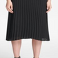 Saia plissada feminina DKNY preta tamanho 10