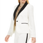 Calvin Klein Blazer Smoking Feminino Branco Tamanho 10P