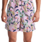 Polo Ralph Lauren Masculino Traveler Estampa Floral Beachwear Calção de Banho Rosa Tamanho XX-G