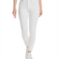 Calça jeans skinny Rag &amp; Bone feminina, cintura alta, branca, tamanho 24