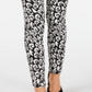 Calça skinny feminina com estampa de leopardo da INC International Concepts, preta, tamanho 8