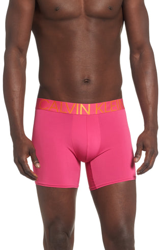 Cueca Boxer Calvin Klein Masculina Rosa Tamanho Grande