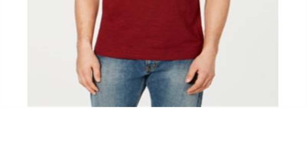 Camiseta Levi's Masculina com Bolso Mesclado Vinho Tamanho M