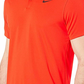 Camisa polo Nike masculina com gola lisa laranja tamanho pequeno