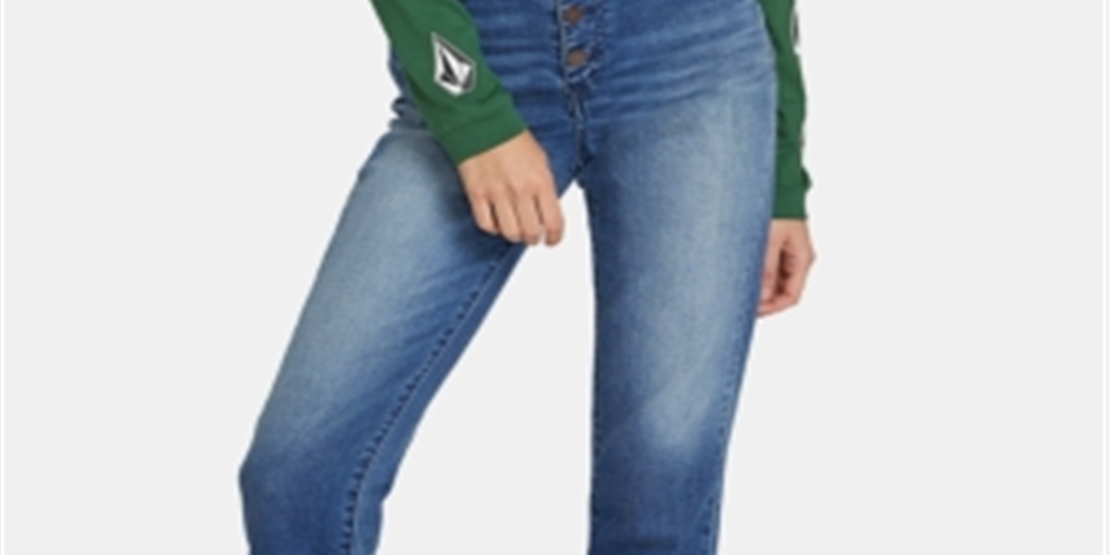 Calça jeans skinny Volcom Juniors azul tamanho 31x30