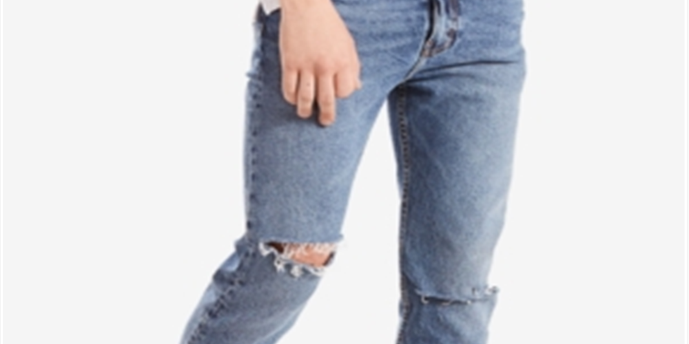 Calça jeans skinny Levi's 510tm masculina azul tamanho 33x32