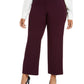 Calça social feminina Calvin Klein Business Workwear Plus, roxa, tamanho 22W