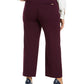Calça social feminina Calvin Klein Business Workwear Plus, roxa, tamanho 22W