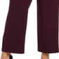 Calça social feminina Calvin Klein Business Workwear Plus, roxa, tamanho 22W