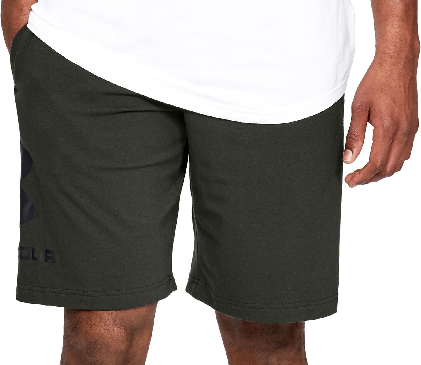 Under Armour Masculino Atlético Cintura Elástica Verde Exército Tamanho Pequeno