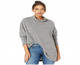 Blusa túnica Bella Vista feminina Free People cinza tamanho grande