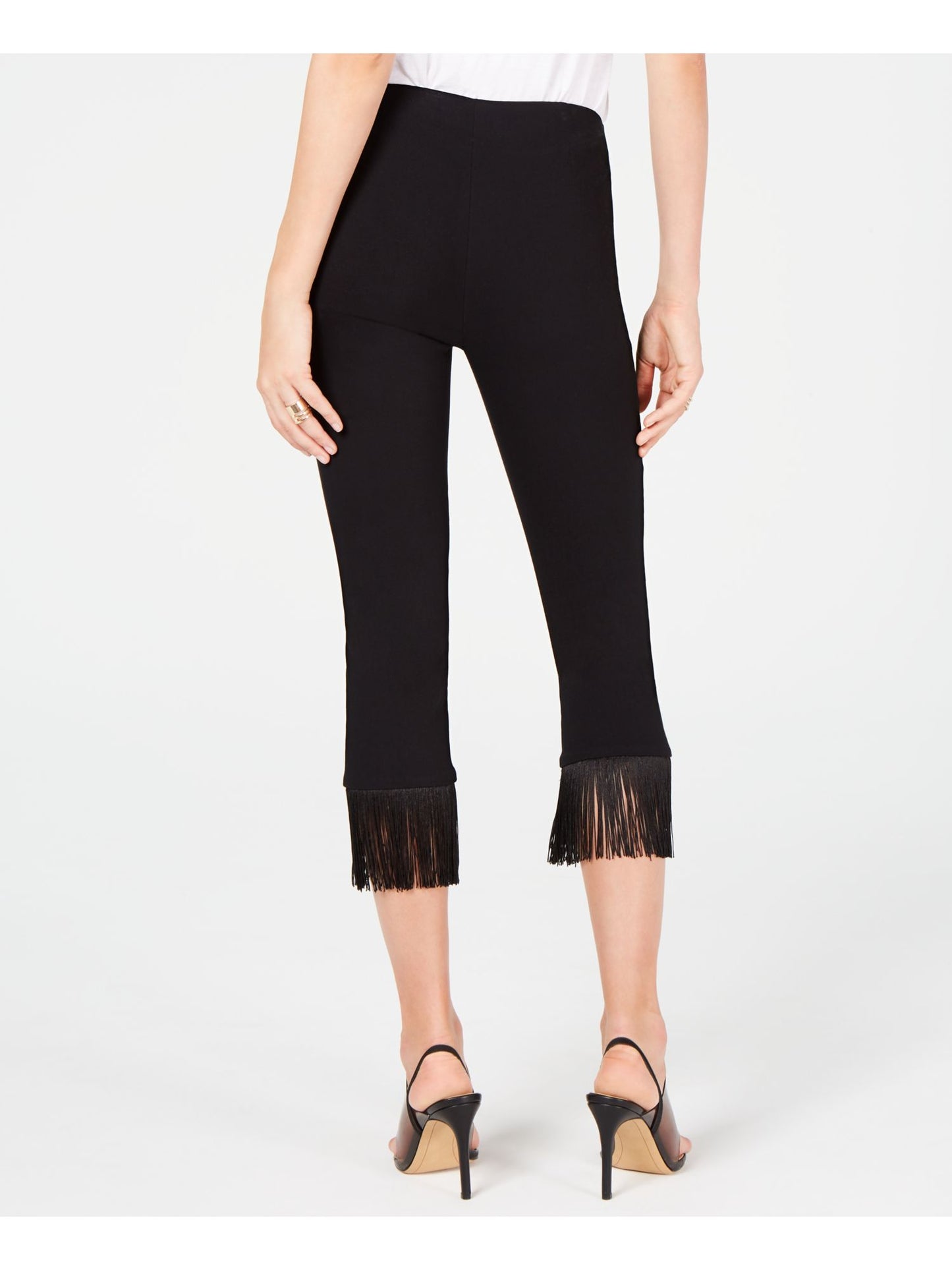 Calça Cropped Feminina INC Preta Tamanho 0