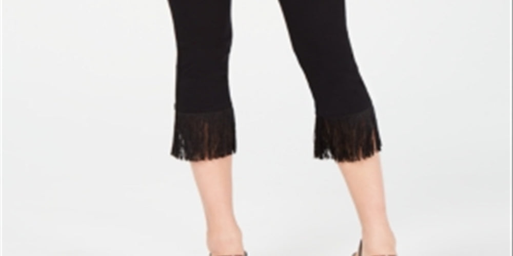 Calça Cropped Feminina INC Preta Tamanho 0