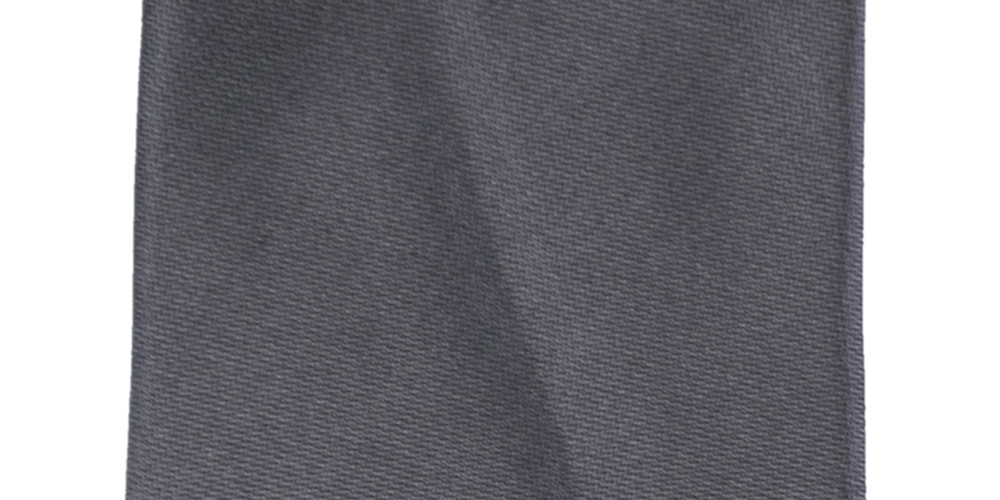 Gravata de seda sólida masculina Alfani com amarração automática - preta, tamanho único