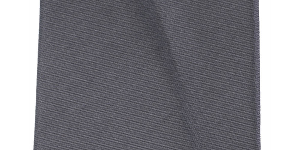 Gravata de seda sólida masculina Alfani com amarração automática - preta, tamanho único