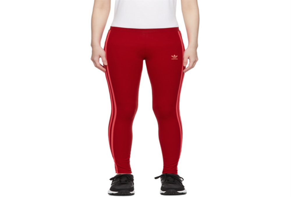 Calça-calça Adidas 3 Listras Feminina Jimmy Jazz Vermelha Tamanho XS