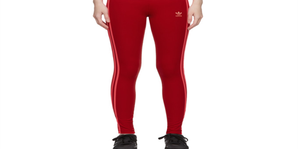Calça-calça Adidas 3 Listras Feminina Jimmy Jazz Vermelha Tamanho XS