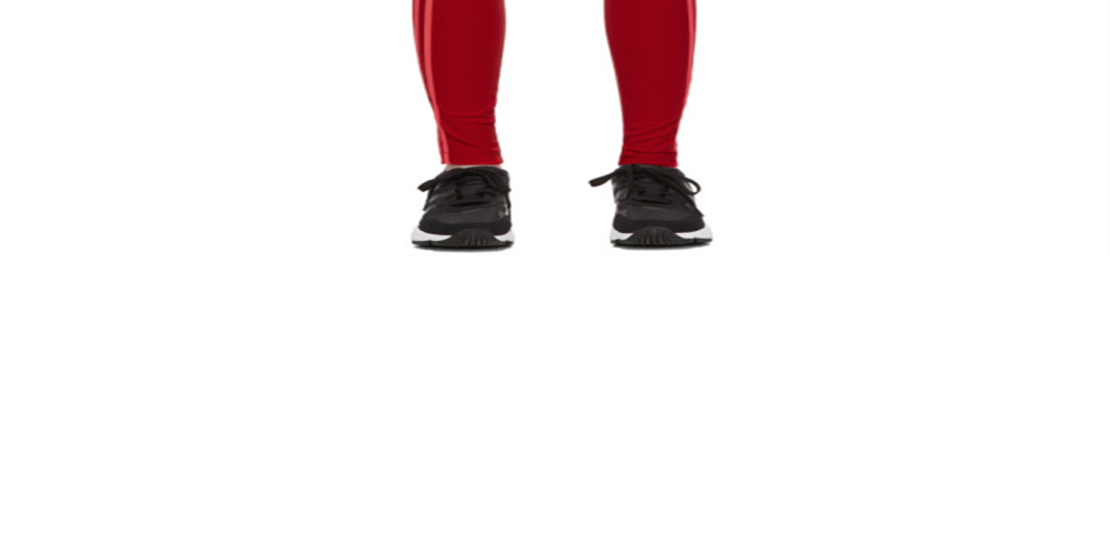 Calça-calça Adidas 3 Listras Feminina Jimmy Jazz Vermelha Tamanho XS