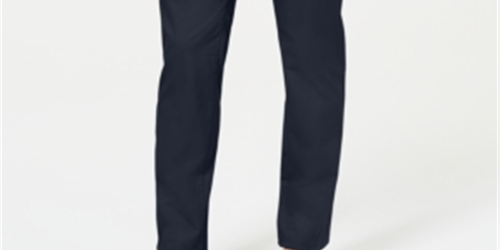 Calça Chino Slim Fit Refined Stretch Masculina Calvin Klein Azul Marinho Tamanho 29X30
