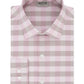 Camisa masculina Buffalo Checkls Slim Fit com gola aberta Reaction Kenneth Cole, rosa, tamanho GG