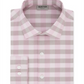 Camisa masculina Buffalo Checkls Slim Fit com gola aberta Reaction Kenneth Cole, rosa, tamanho GG