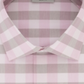 Camisa masculina Buffalo Checkls Slim Fit com gola aberta Reaction Kenneth Cole, rosa, tamanho GG