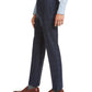 Calça de trabalho xadrez Calvin Klein masculina, azul, tamanho 36x32