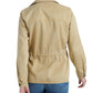 Lucky Brand Casaco feminino trench coat com bolsos elásticos e cordão, marrom, tamanho P
