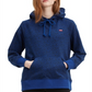 Moletom com capuz feminino Levi's com estampa animal e logotipo, azul, tamanho GG