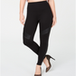 Leggings femininas INC com apliques de cobra em relevo, pretas, tamanho XS