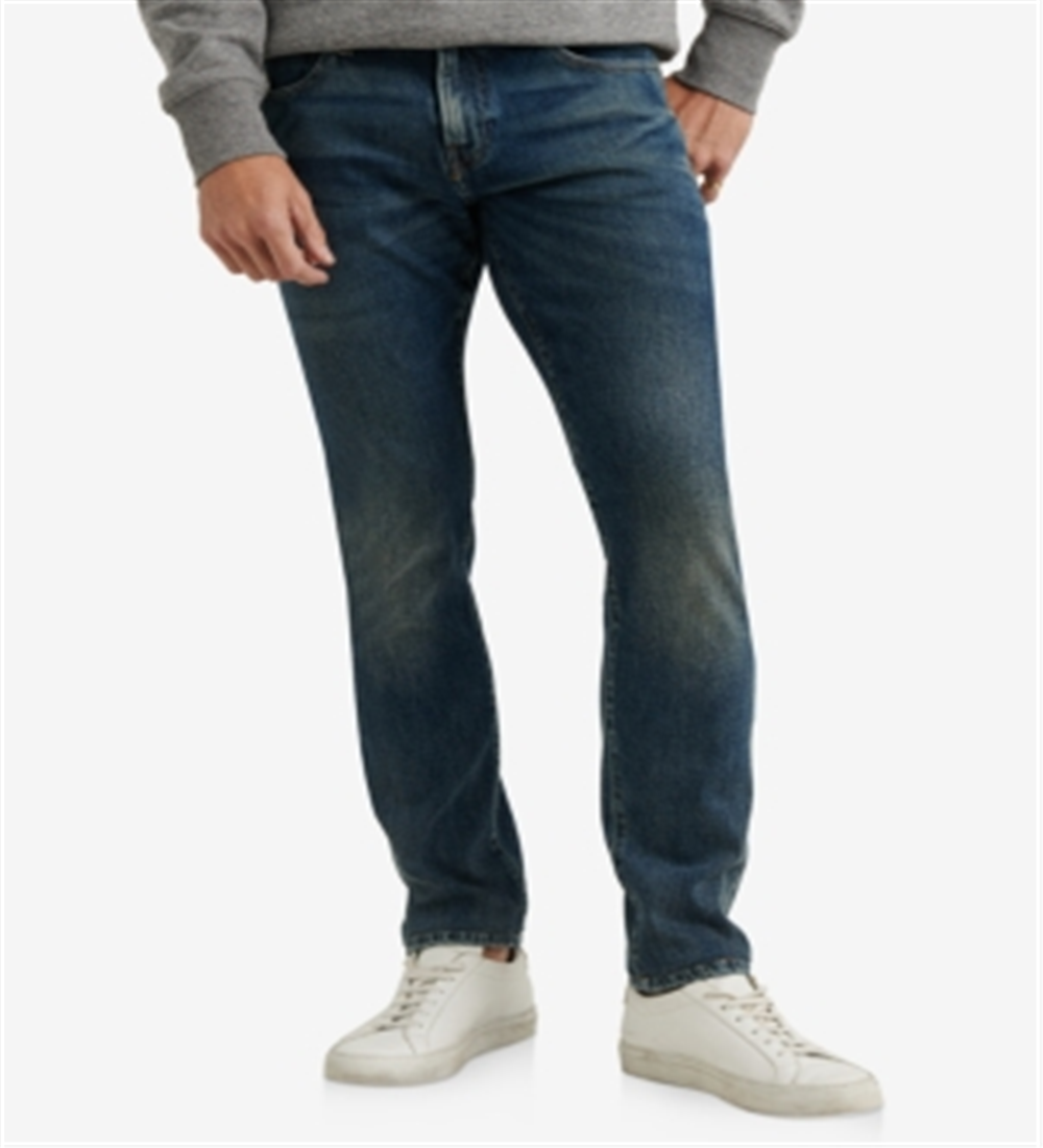 Calça Jeans Masculina Lucky Brand 110 Slim Advanced Stretch Azul Tamanho 29X32