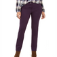 Calça Slim Feminina Style &amp; Co Roxa Tamanho 4