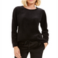 Karen Scott Moletom Feminino Petite Velour Preto Tamanho Petite S