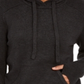 Suéter com capuz feminino Style &amp; Co, preto, tamanho XS