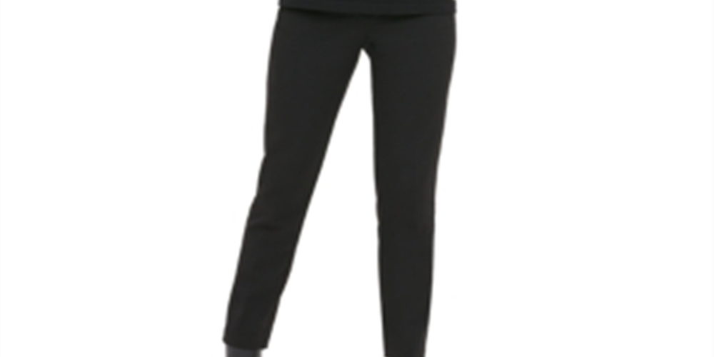 Blusa Calvin Klein Feminina Manga Longa Gola Joia Preta Tamanho XS