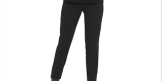 Blusa Calvin Klein Feminina Manga Longa Gola Joia Preta Tamanho XS