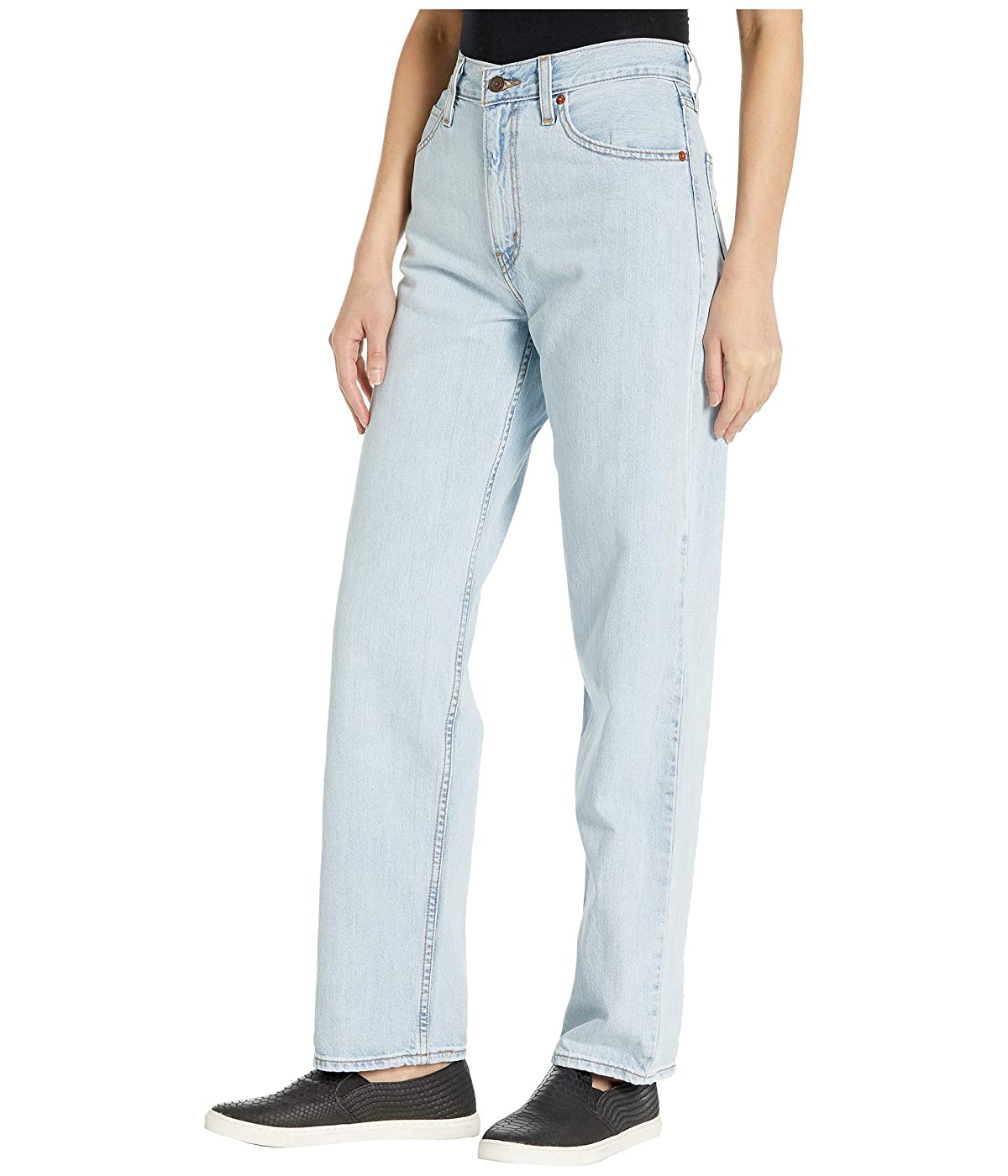 Calça jeans feminina Levi's Cotton Dad Jeans Azul Tamanho 32X30