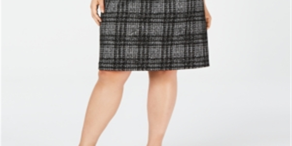 Vestido Calvin Klein Feminino Moderno Cintura Baixa Preto Tamanho 20W