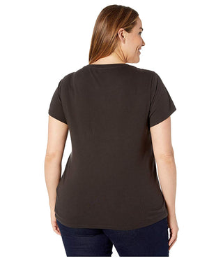 Levi's Women's Plus Perfect Tee W/o Pocket Women's T Shirt Black Size 1X