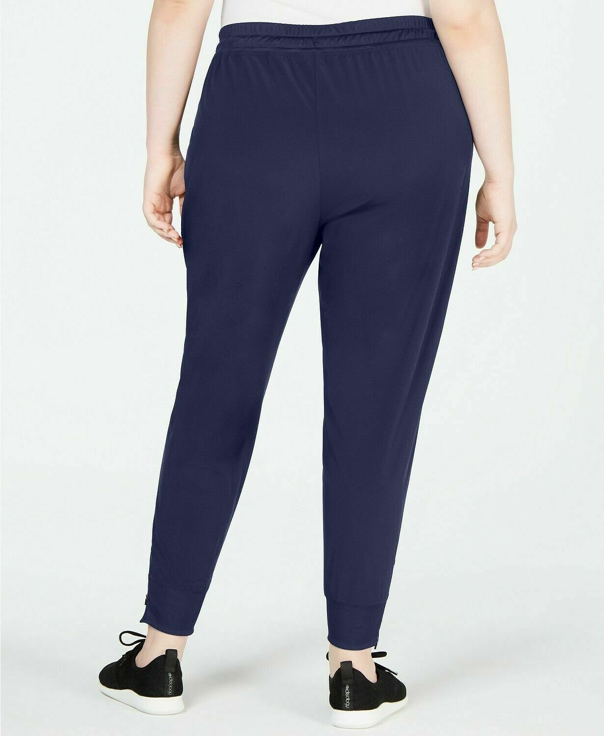 Calça de moletom feminina Ideology em tecido reciclado, azul, tamanho X-G