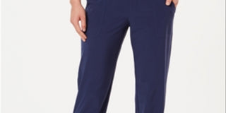 Calça de moletom feminina Ideology em tecido reciclado, azul, tamanho X-G