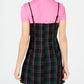 Vestido feminino Common Stitch de 2 peças, manga curta, gola alta, acima do joelho, rosa, tamanho extragrande